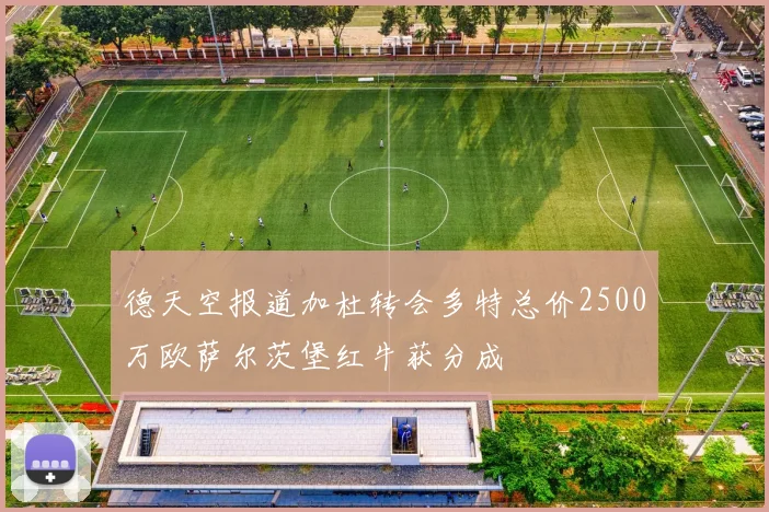 德天空报道加杜转会多特总价2500万欧萨尔茨堡红牛获分成